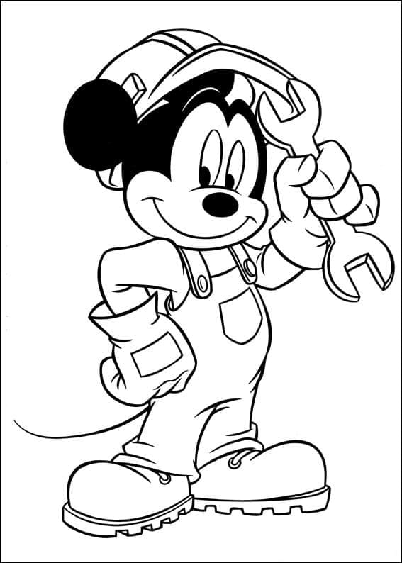Mecanic mickey mouse