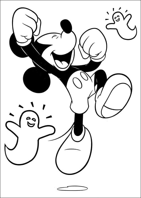 Mickey mouse și fantome