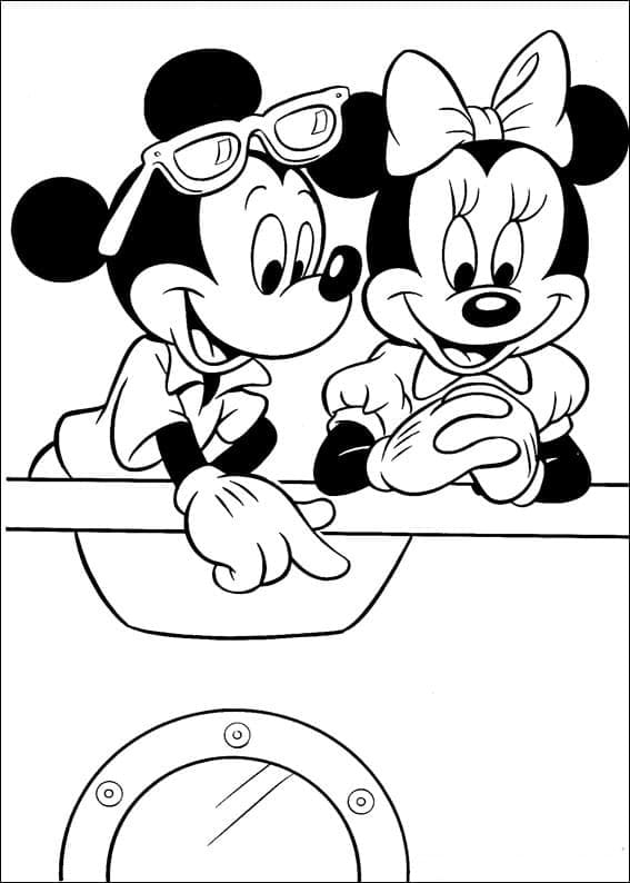 Mickey mouse și minnie mouse pentru copii