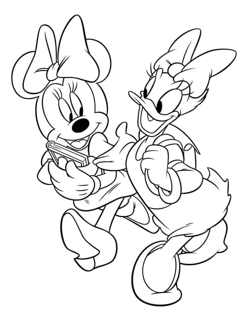 Minnie Mouse și Daisy Duck