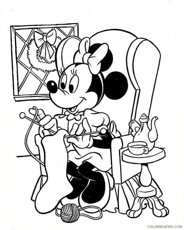 Minnie mouse acasă
