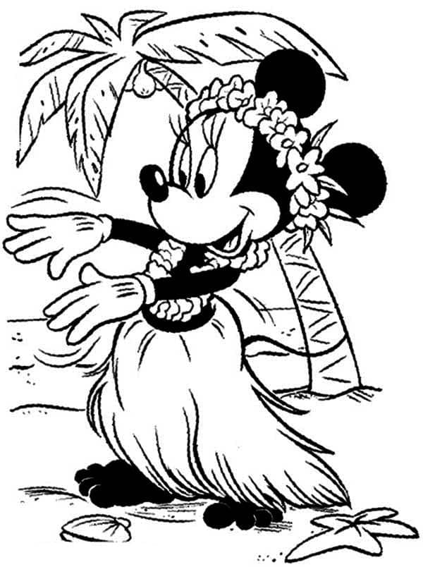 Minnie mouse dansând