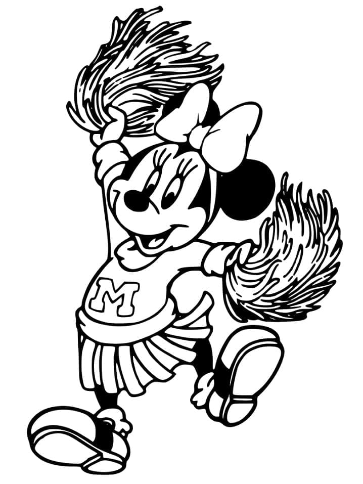 Minnie mouse majorete