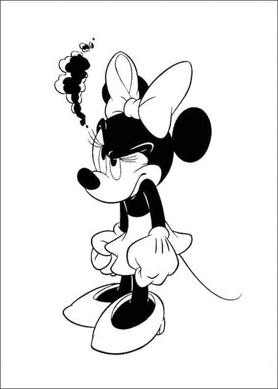 Minnie mouse morocănosă