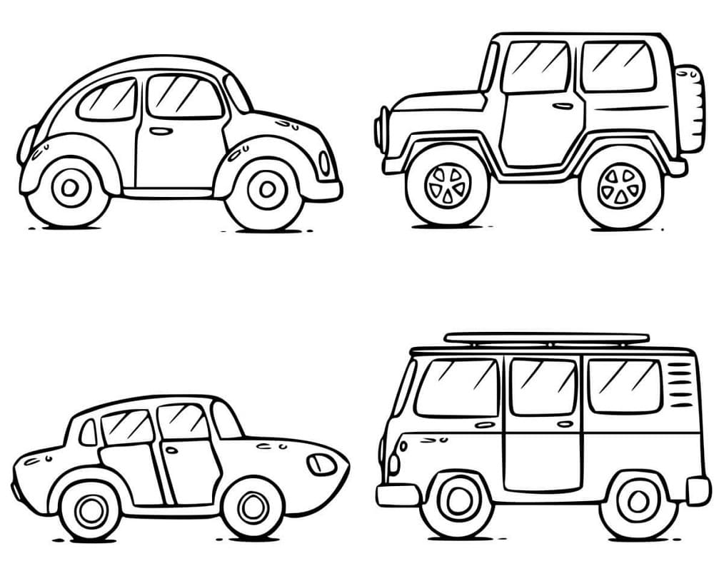 Patru mașini