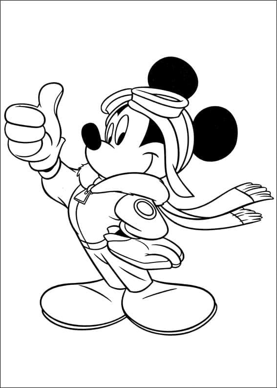 Pilot mickey mouse