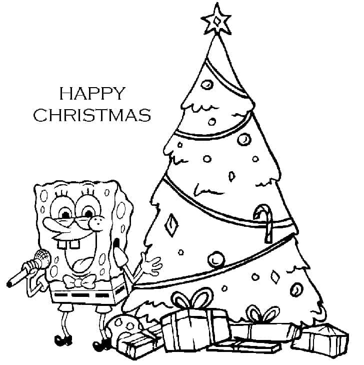 Spongebob și pomul de Crăciun