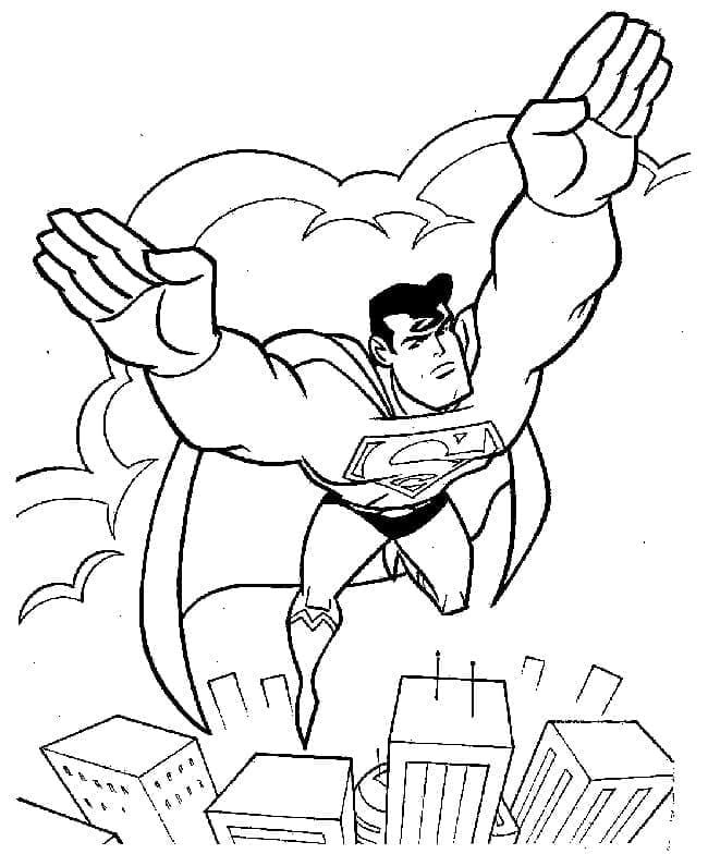 Superman din dc comics