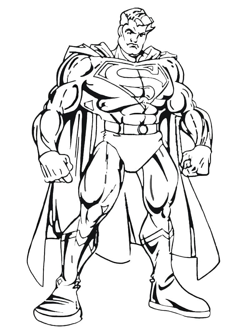 Superman muscular