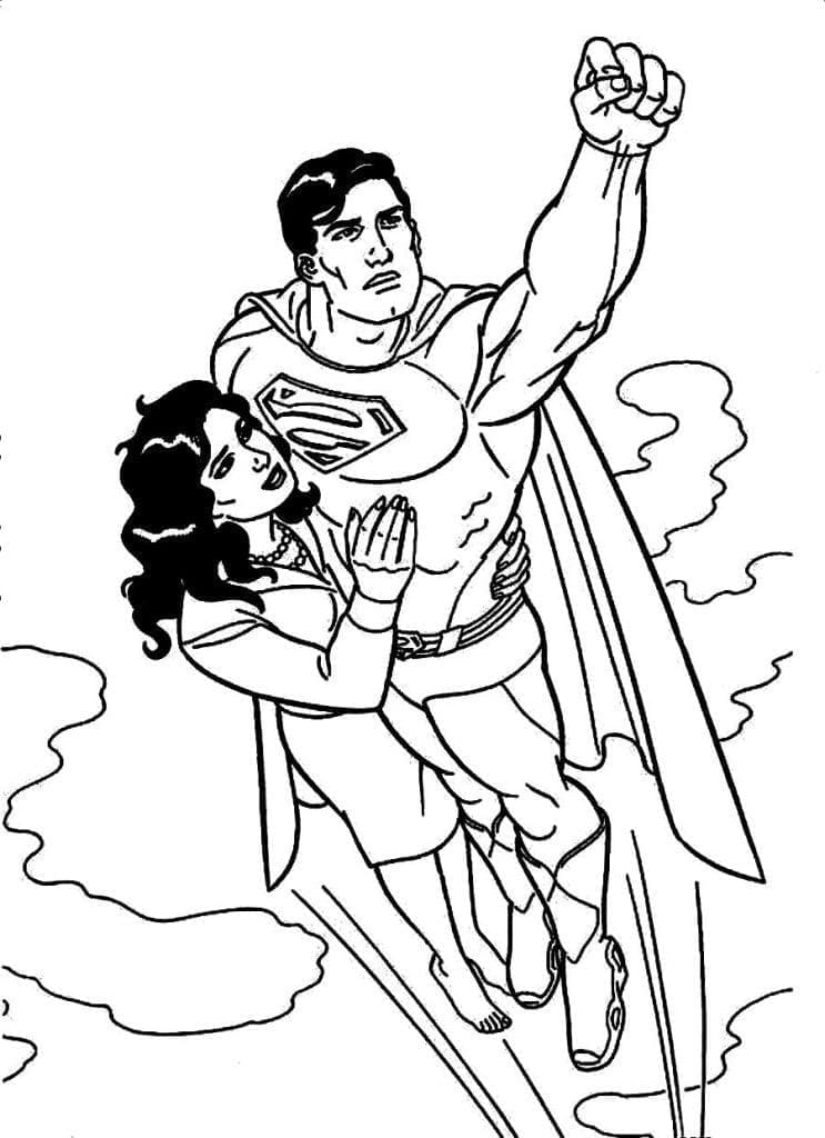 Superman salvează o fată