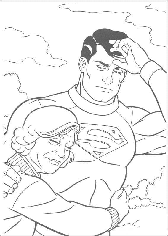 Superman salvează o femeie