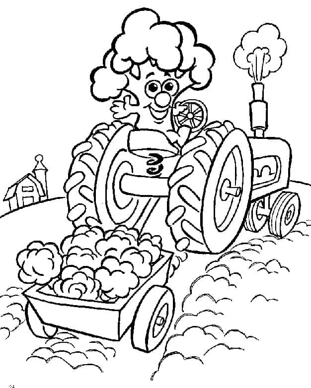 Tractor de desene animate