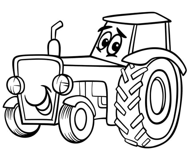 Tractor fericit