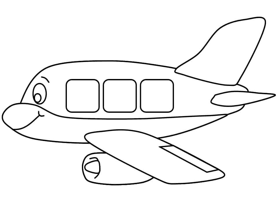Un avion zâmbitor