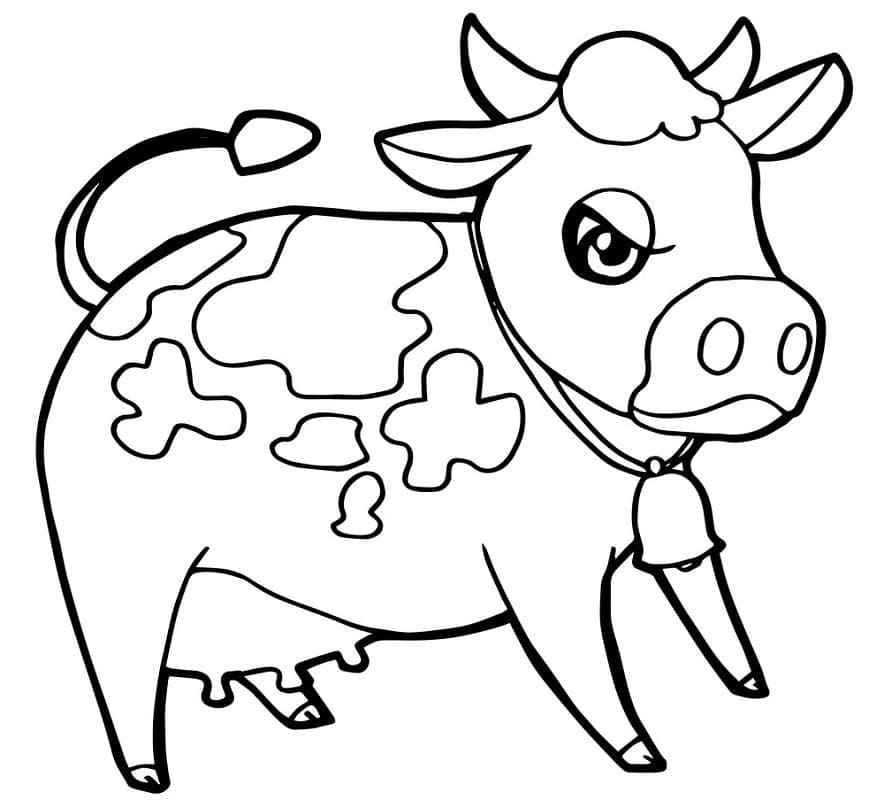 Vaca supărată