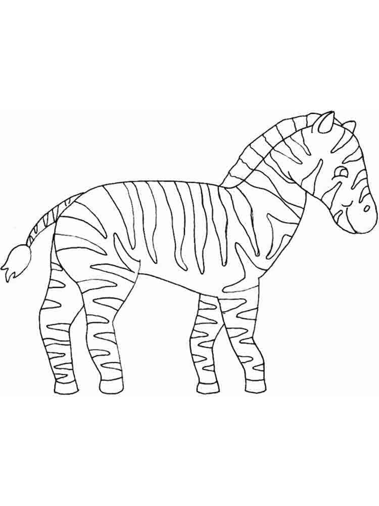 Zebră imprimabil