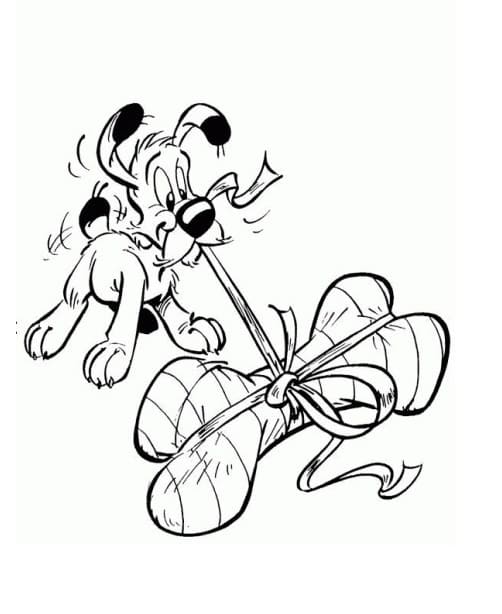 Asterix si obelix de colorat p18