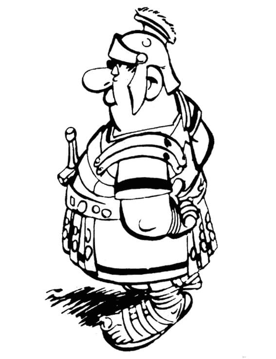 Asterix si obelix de colorat p21