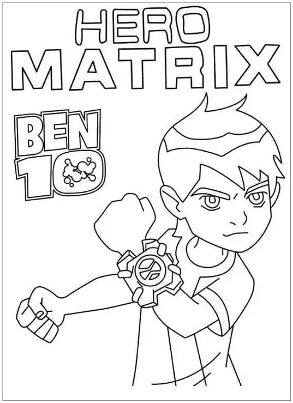 Ben 10 de colorat p35