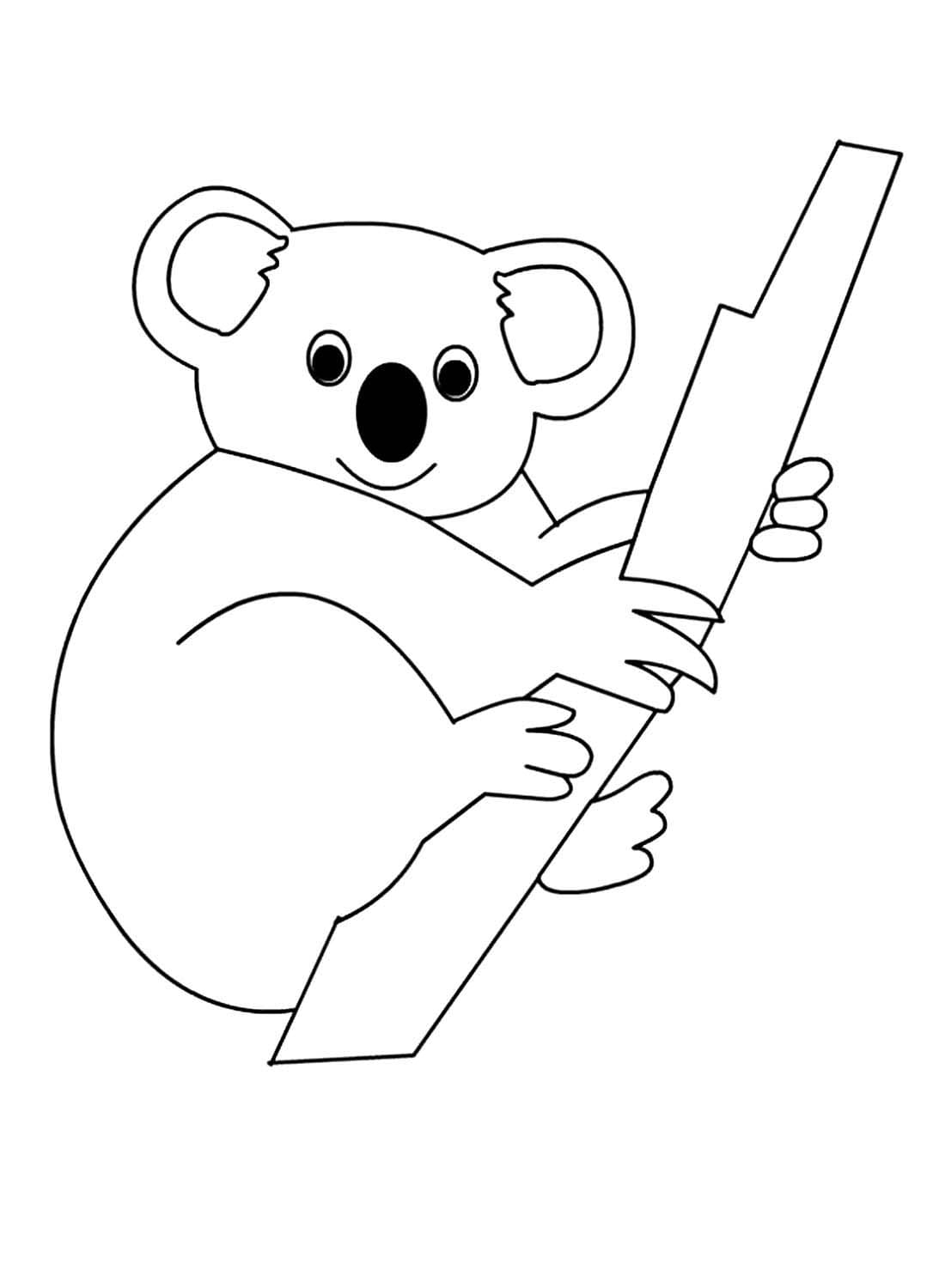 Koala de colorat p09