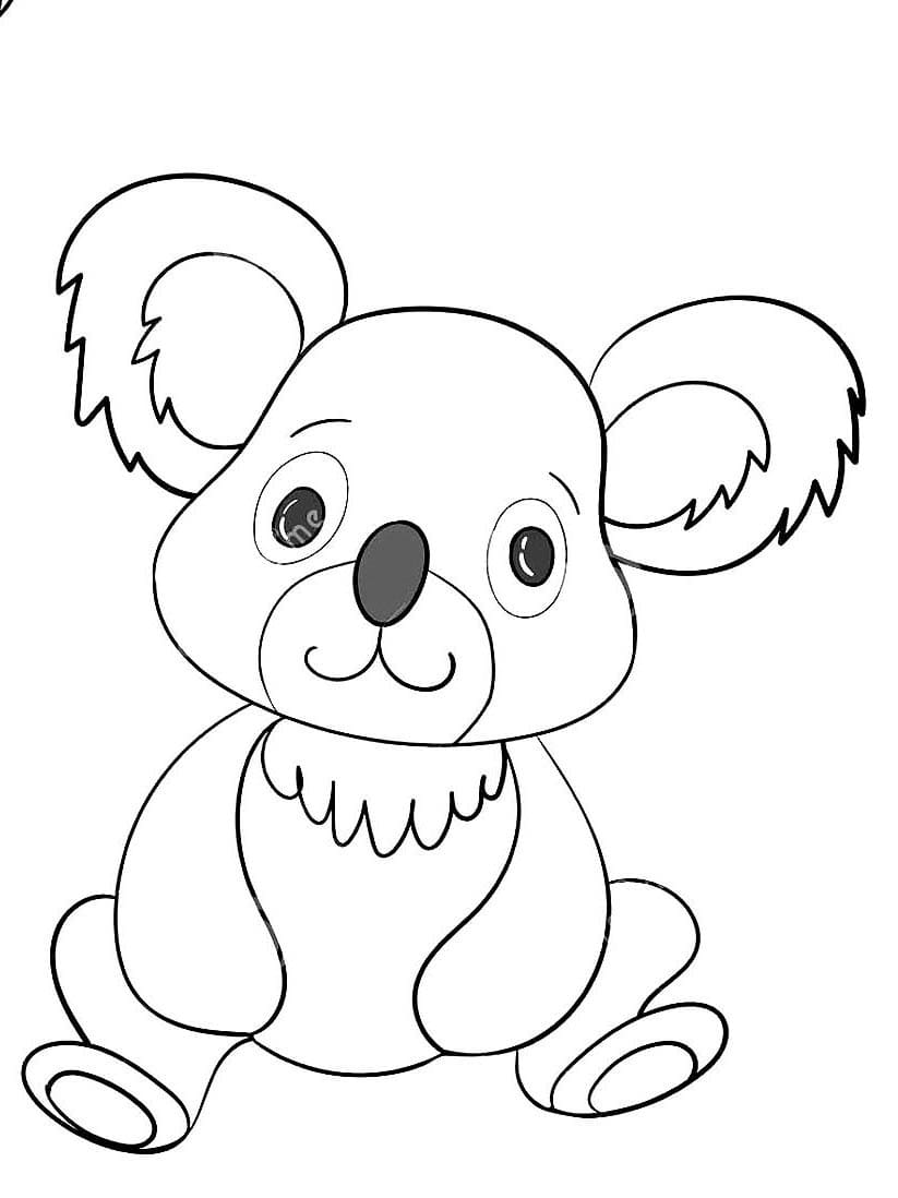 Koala de colorat p30