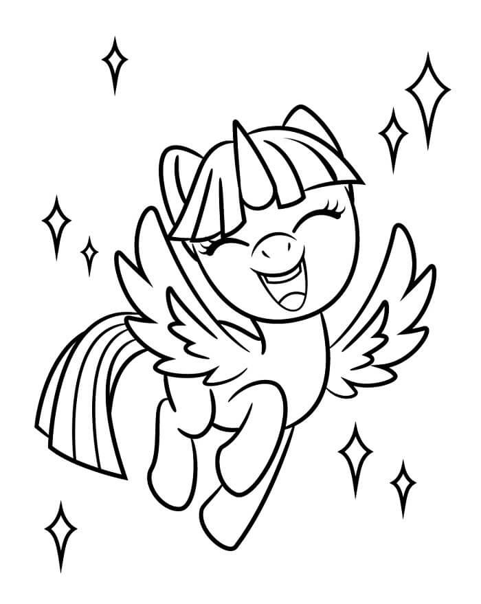 Fise de colorat cu My Little Pony Imprimabile