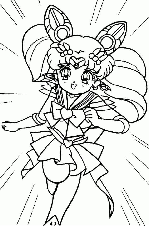 Sailor moon de colorat p06