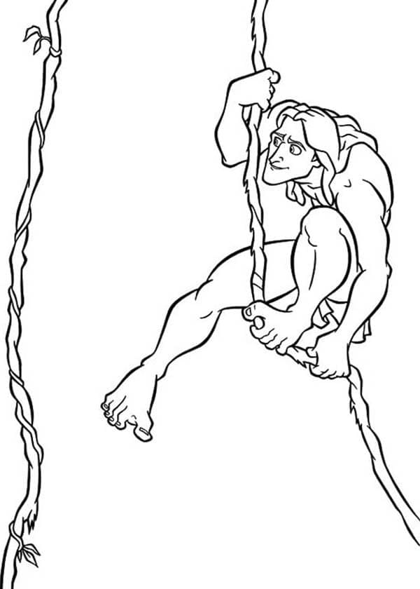 Tarzan de colorat p47