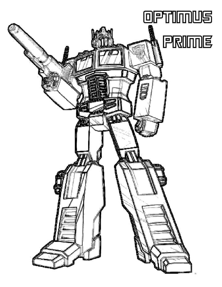 Transformers de colorat p19