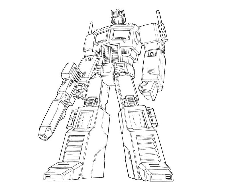 Transformers de colorat p27