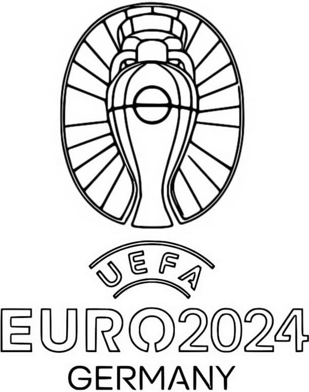 Uefa euro 2024 de colorat p16