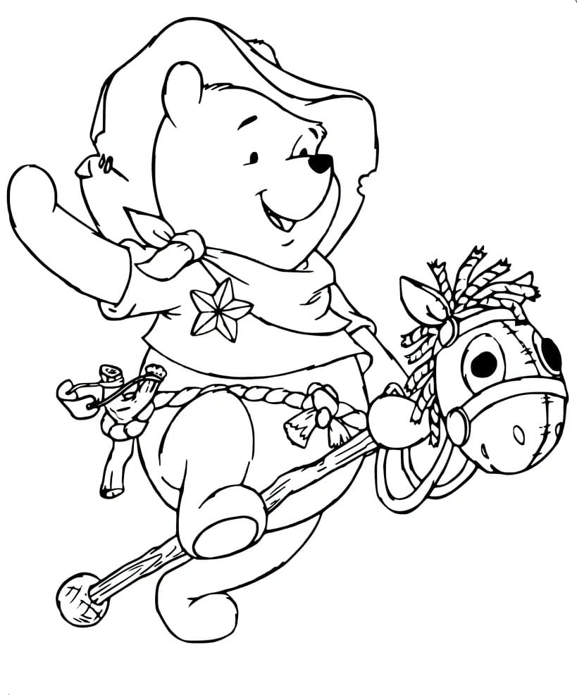 Winnie the pooh de colorat p26
