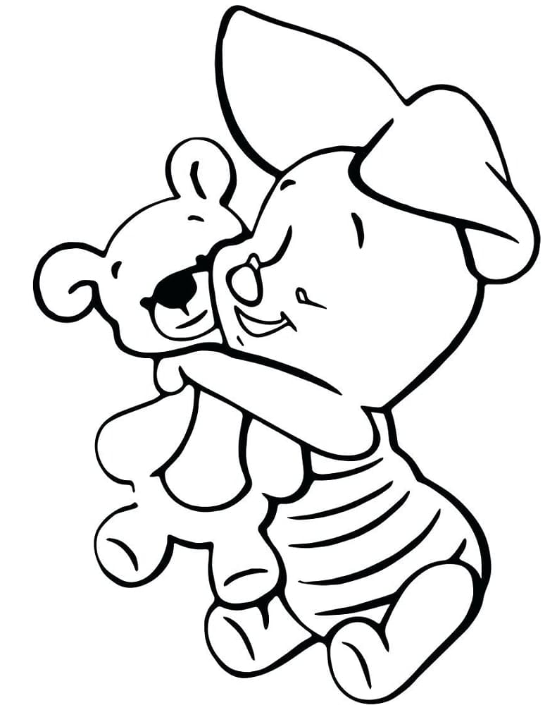 Winnie the pooh de colorat p51