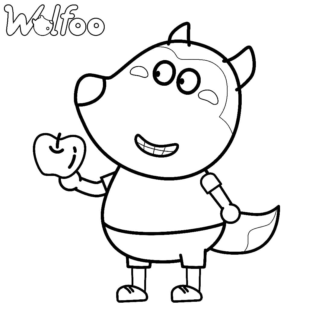 Wolfoo de colorat p16