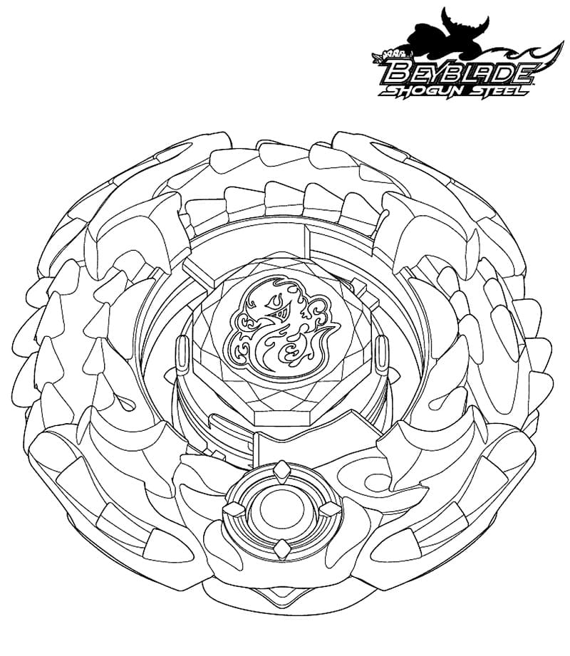 Beyblade de colorat p24