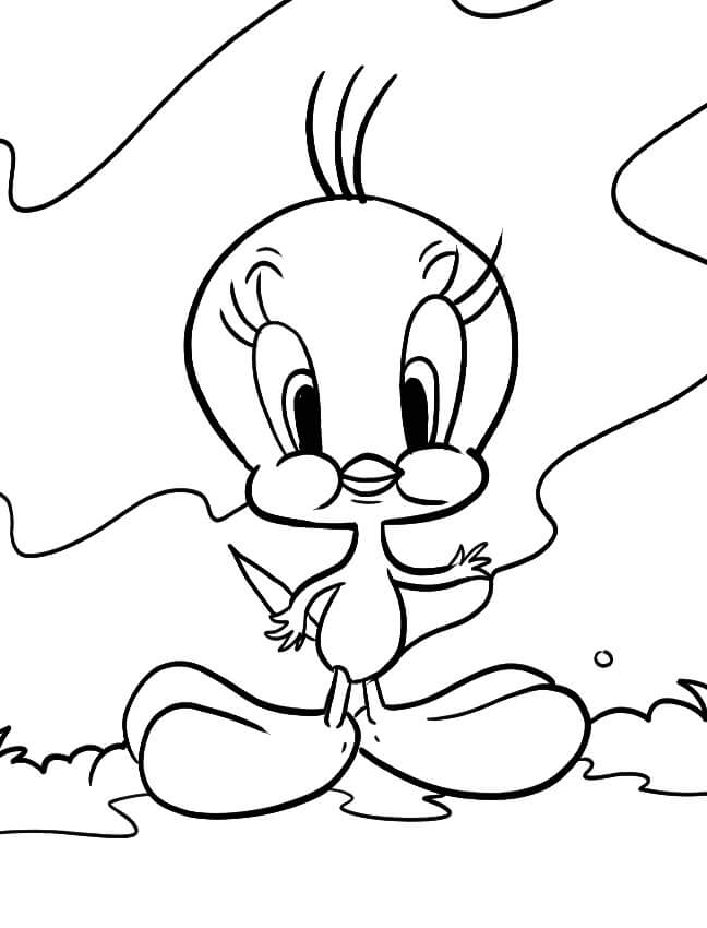 Fise de Colorat cu Imprimabile Gratuite Looney Tunes