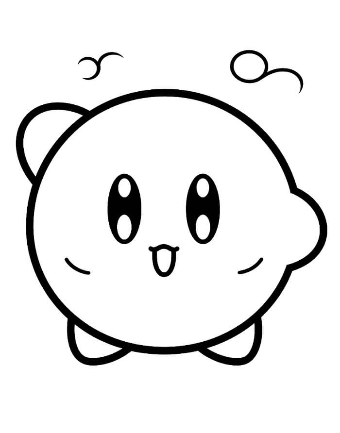 Fise de colorat cu Kirby de colorat p36