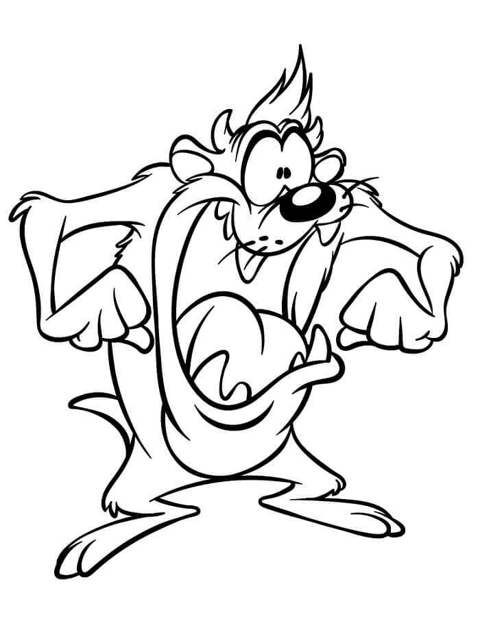 Fise de Colorat cu Looney Tunes Imprimabile Gratuite Pentru Copii