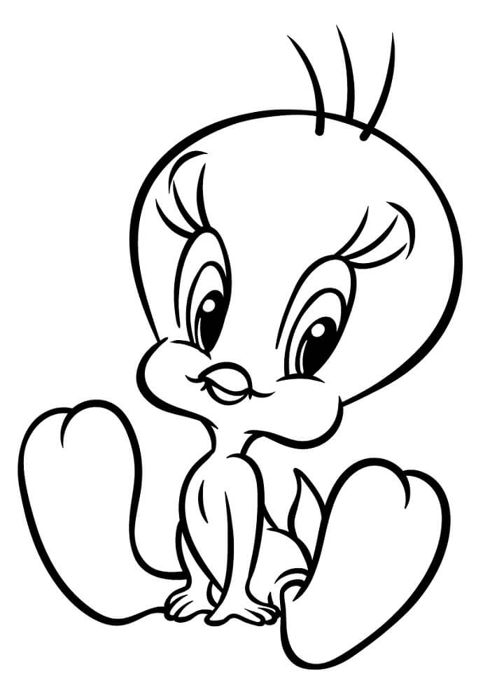 Fise de Colorat cu Looney Tunes Imprimabile Pentru Copii