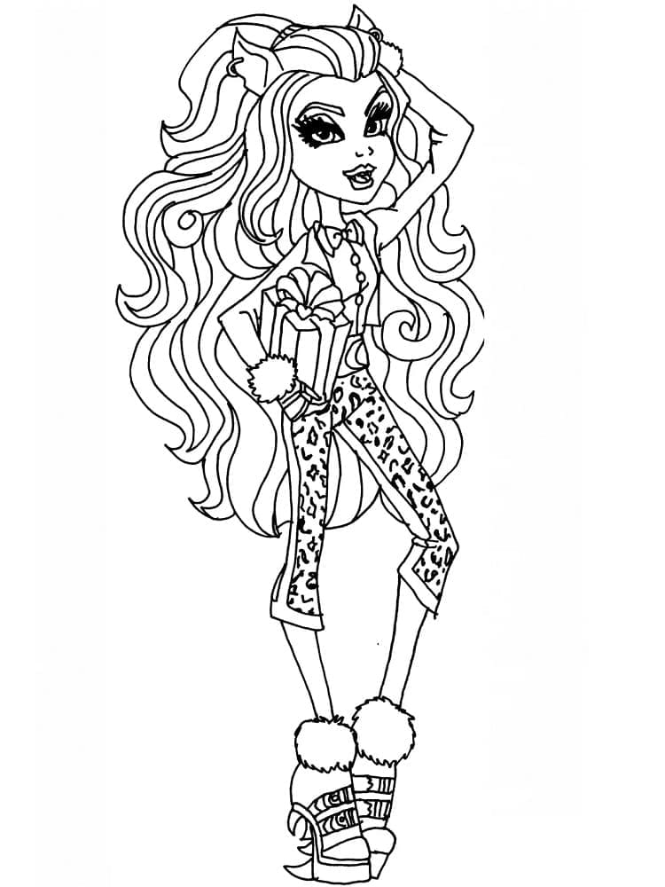 Monster high de colorat p11