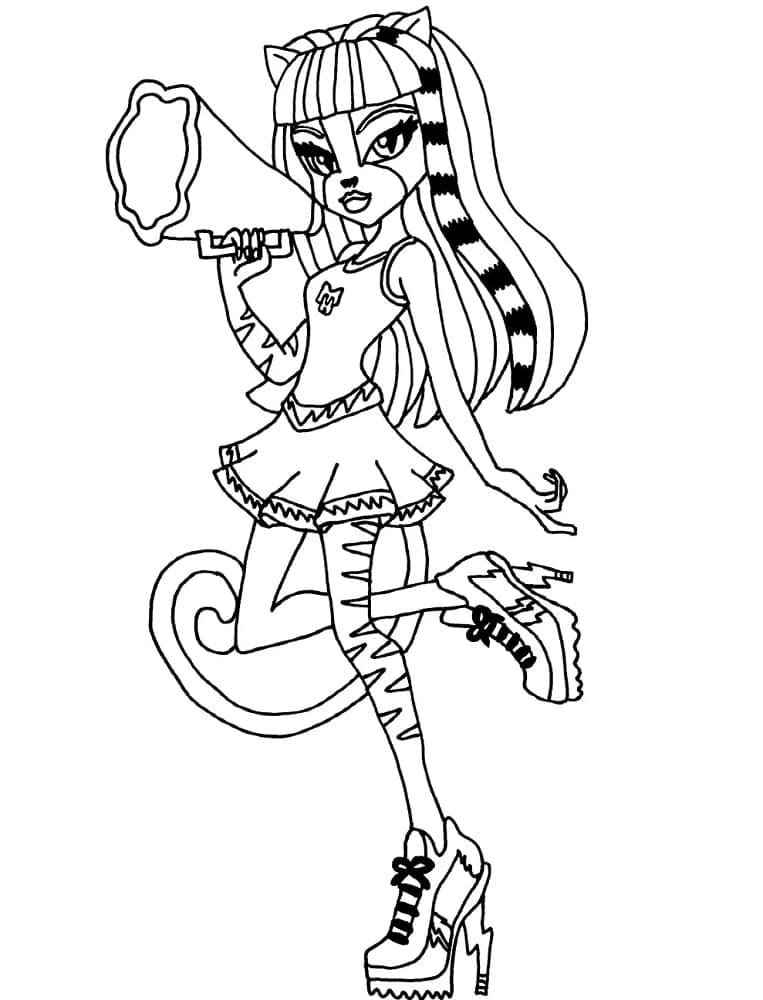 Monster high de colorat p28