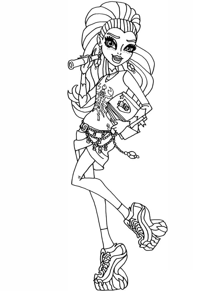 Monster high de colorat p29