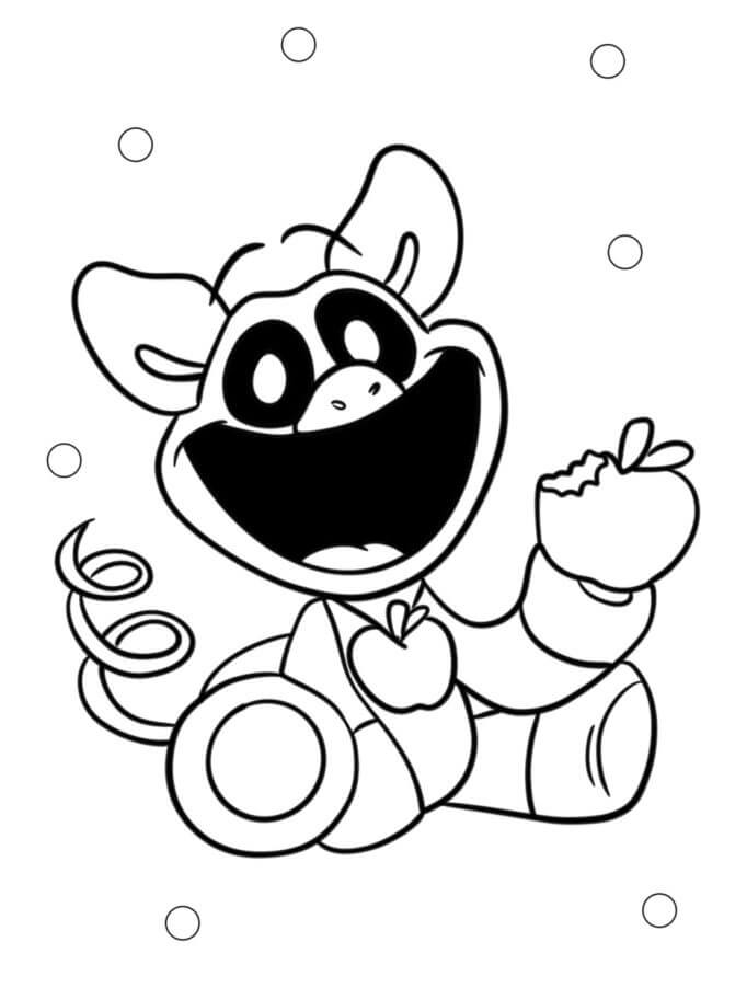 Fise de colorat cu Smiling Critters Imprimabil Gratuit