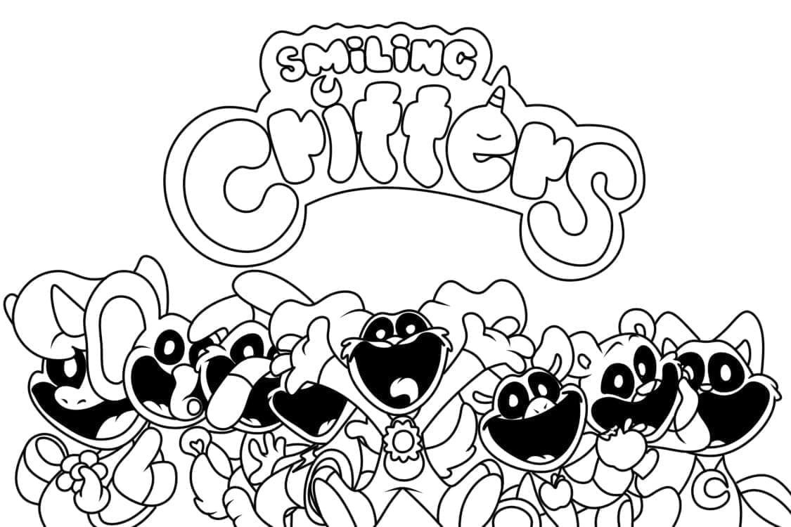 Smiling Critters de colorat p26