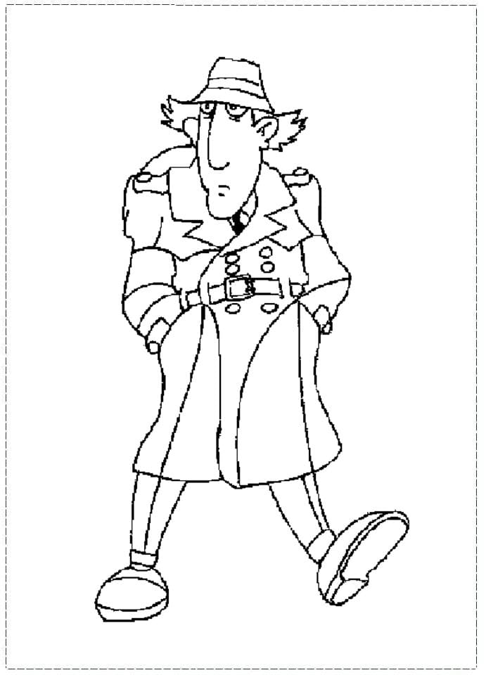 Inspector gadget de colorat p21