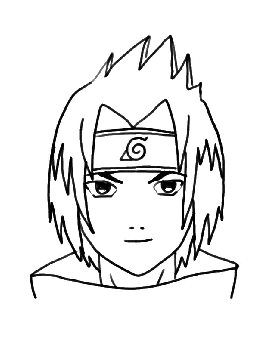 Sasuke de colorat p01