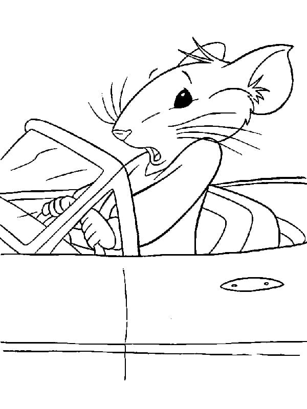 Stuart little de colorat p21