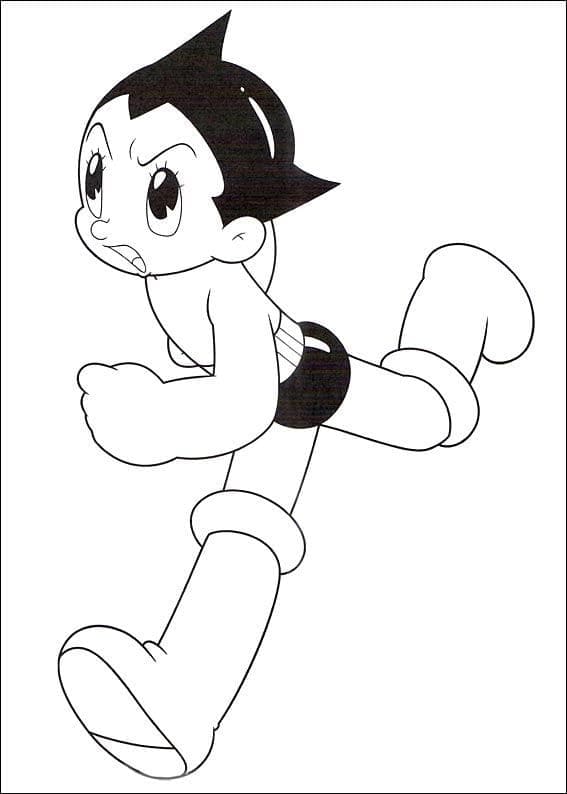 Astro boy de colorat p10