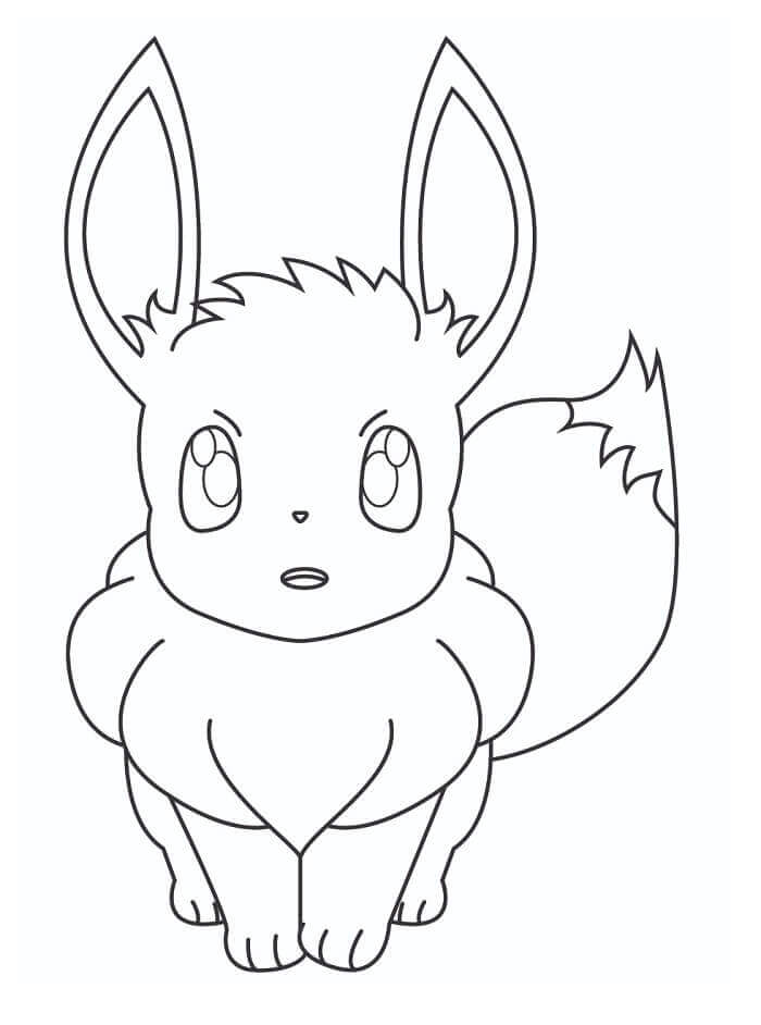 Fise de Colorat cu Adorabilul Eevee