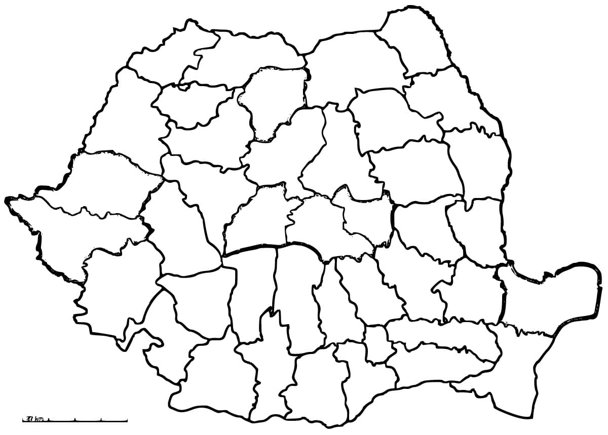 Fise de Colorat cu Harta romaniei de colorat p06 - Descărcați ...